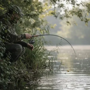 A compact 9ft retractable stalking rod used for catching carp in tight swims and undergrowth.
