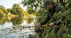 A compact 9ft retractable carp rod ideal for stalking and small UK venues.