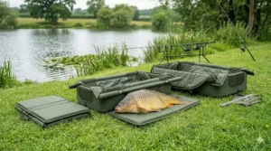 Comparing the dimensions of the best unhooking mats, suitable for safely handling specimen carp.