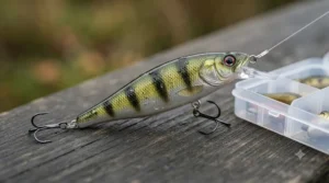 A classic hard-bodied jerkbait designed for aggressive pike strikes.