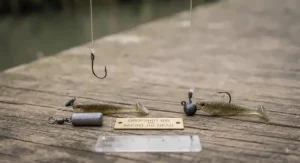 Differences between a dropshot sinker and a micro jig head weight for ultralight perch tactics.