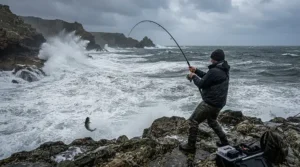Casting beach lead weights for strong tide over rough, snaggy seabed terrain