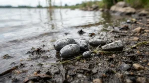 Analysing grip leads vs plain leads for beach fishing on a soft, muddy seabed after a storm.