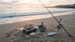 How grip leads vs plain leads for beach fishing perform on a shifting sandy seabed during an outgoing tide.