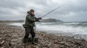 Getting ready for winter cod fishing with durable value beach fishing leads.
